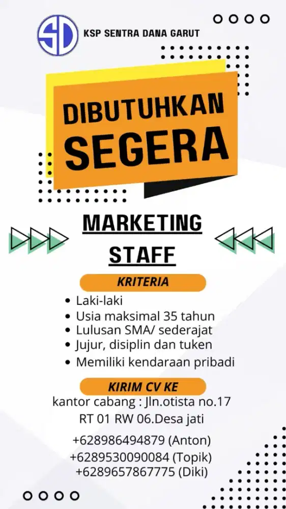 Lowongan pekerjaan