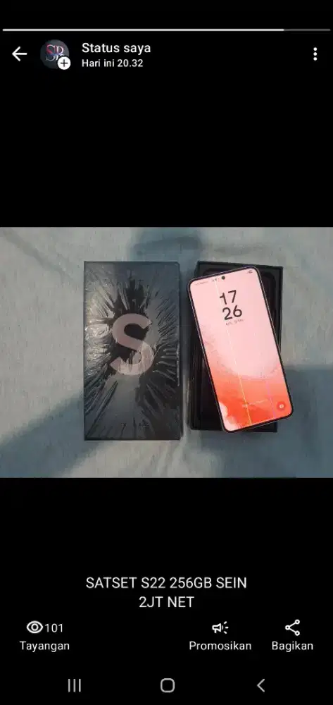 SAMSUNG S22 SEIN 256GB