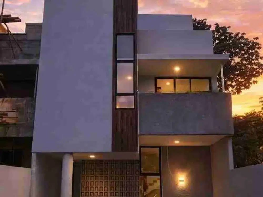 Rumah 2.5 Lantai SHM 3 Kamar Luas 110m Jagakarsa Dekat Jl M Kahfi II