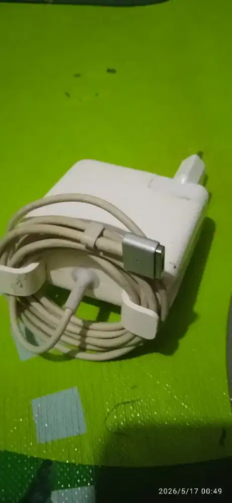 Charger laptop Apple macbook 60w massage 2 tipe T. Normal