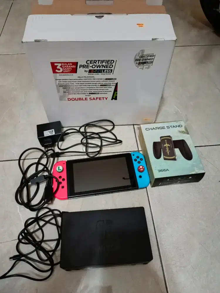 Nintendo switch v1 ceefuwee 128 gb