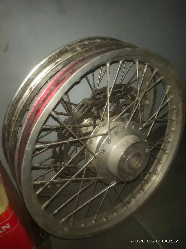 tromol set velg satria fu