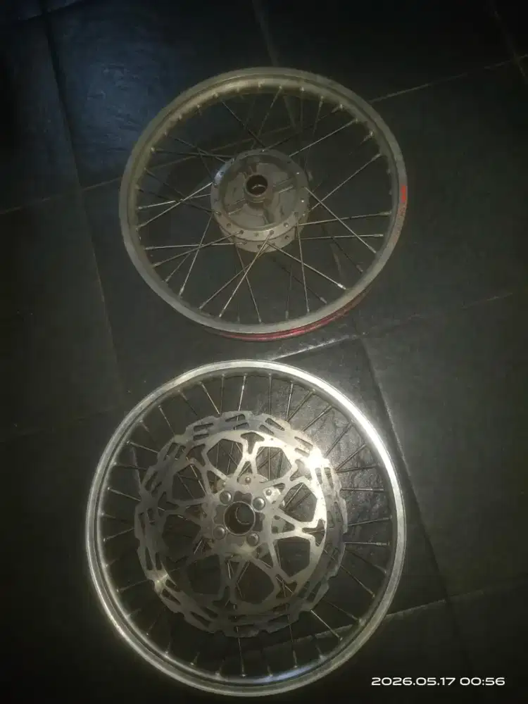 tromol set velg satria F 150