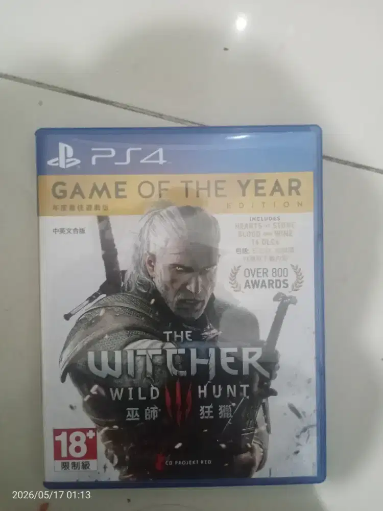 The Witcher wild hunt for PS4