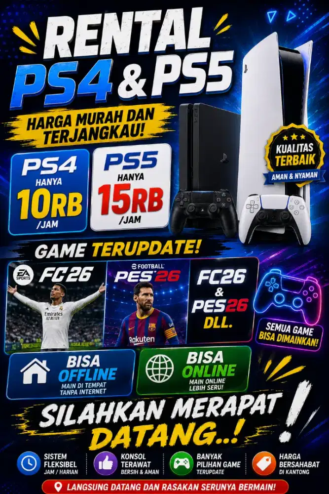 Rental PS4 & PS5