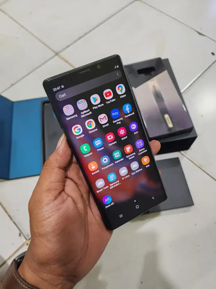 Samsung note 9 8/512gb sein fullset  no minus spec gahar