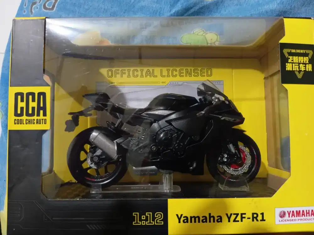 diecast yamaha yzf r1 1:12