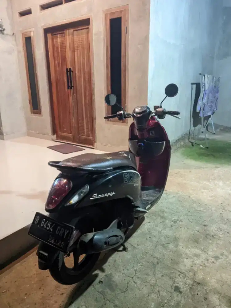 Scoopy THN 2015 komplit pajak of2023 kaleng 2025 mesin cvt aman PLN on