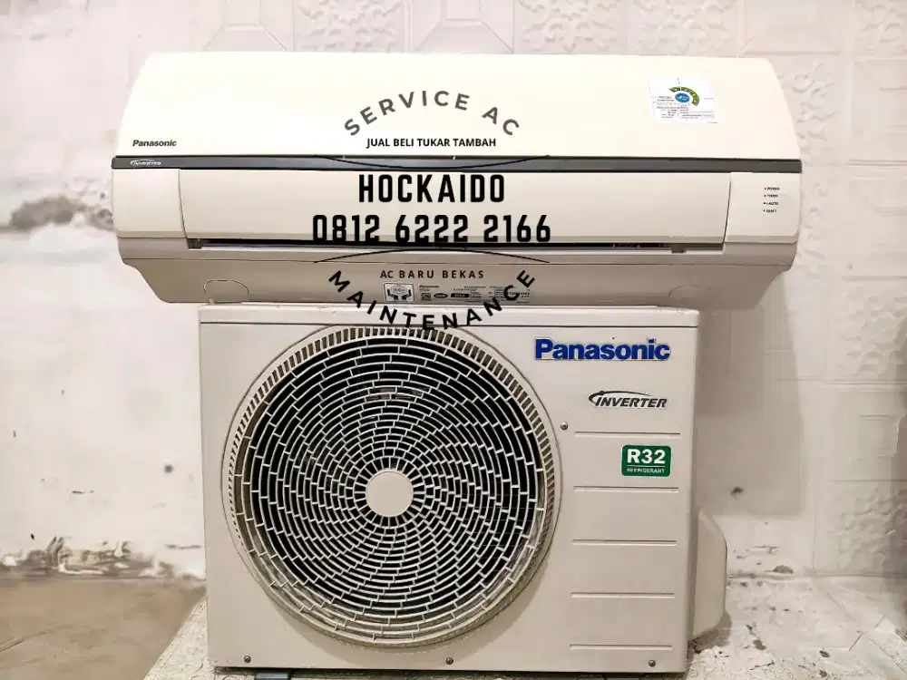 AC PANASONIC INVERTER 1  PK SEPERTI BARU