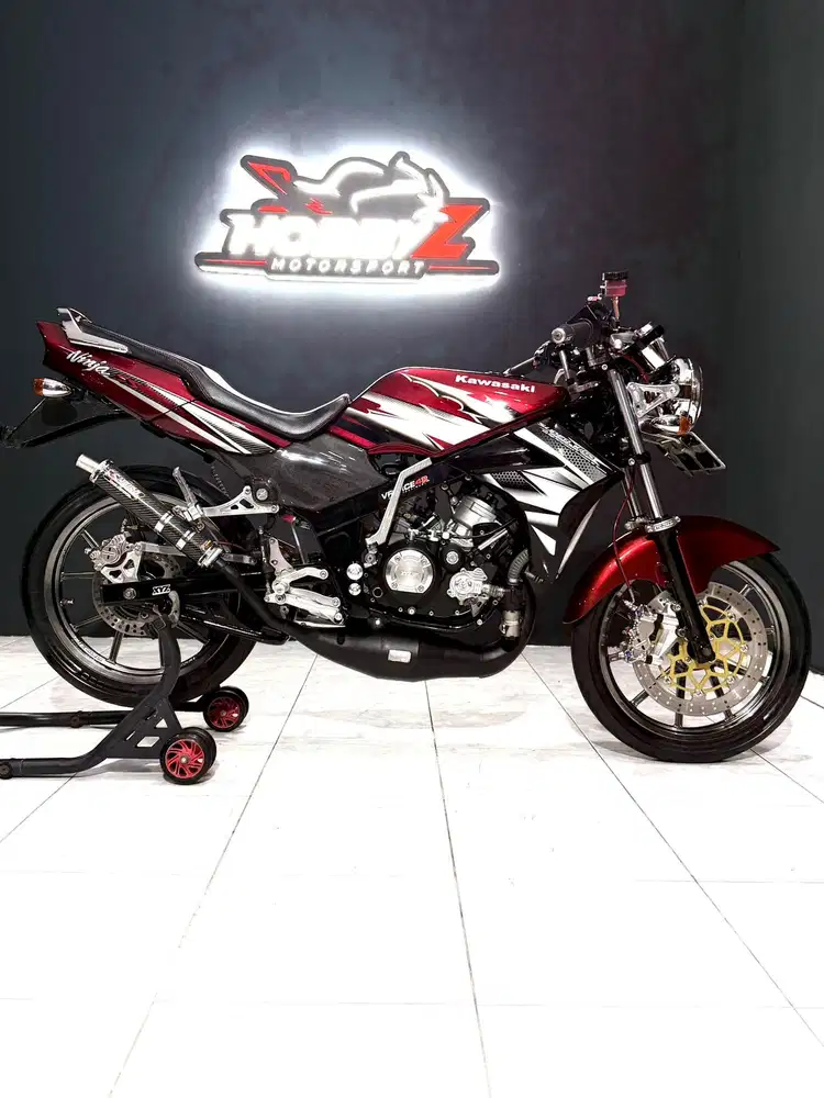 Kawasaki ninja 150R/ninja 150-R convert SS modif hedon 2010 istimewa