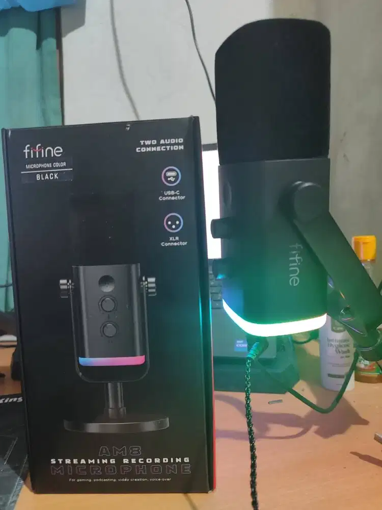 FIFINE AM8 Mic Streaming Gaming Podcast