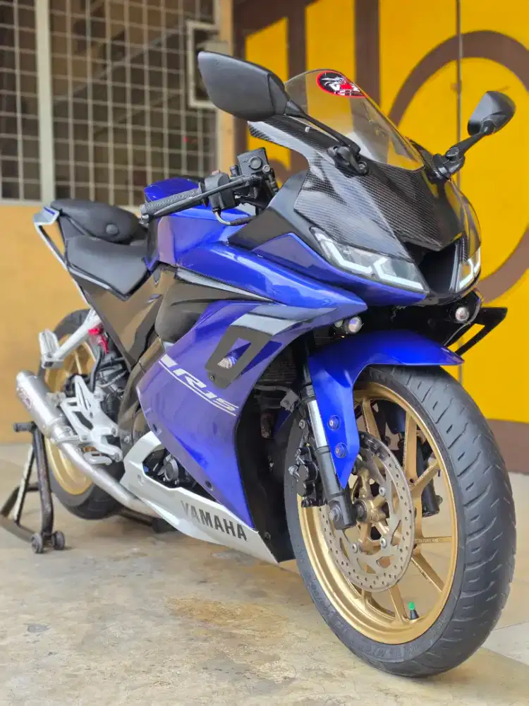 Yamaha R15 / YZF R15 V3 2018, Blue Premium Metalic.
