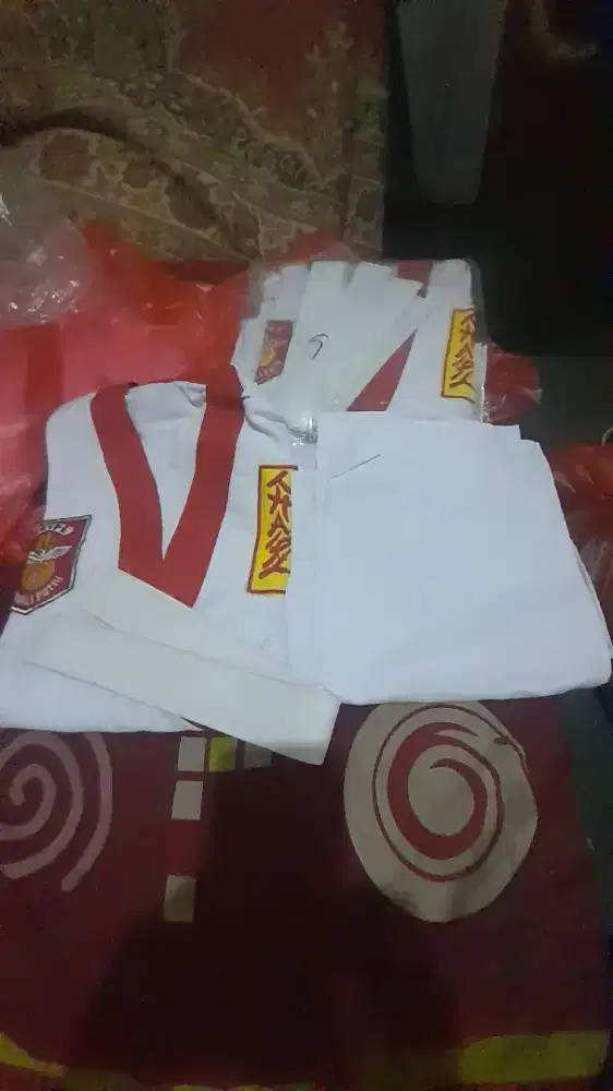 Baju silat / rajawali putih..6 pcs 225rb.