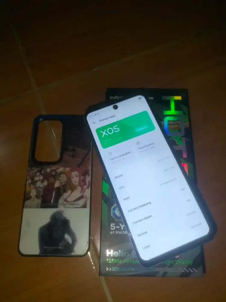 Jual infinix Hot 50 Fullset