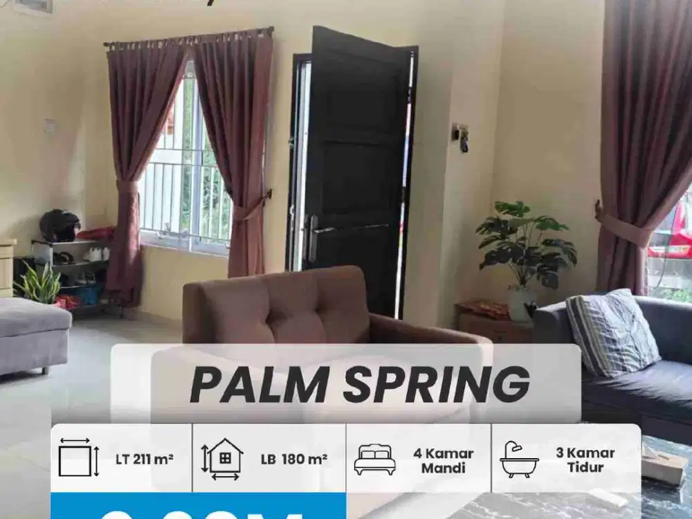 DIJUAL RUMAH 2 LANTAI PALM SPRING, BATAM CENTER