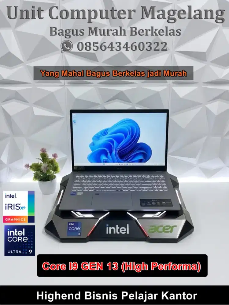 Acer Aspire 515-58M core i9 gen 12 Highend Fullset