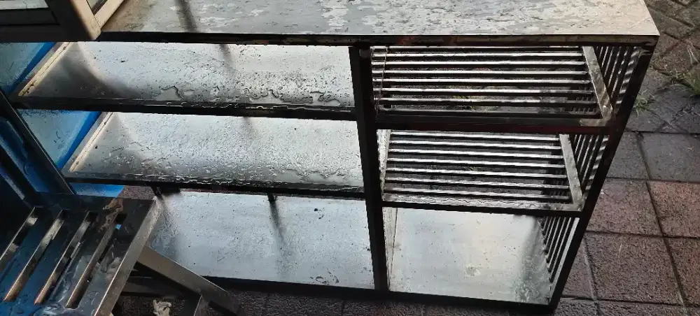 Meja stainless steel supra 2mm full