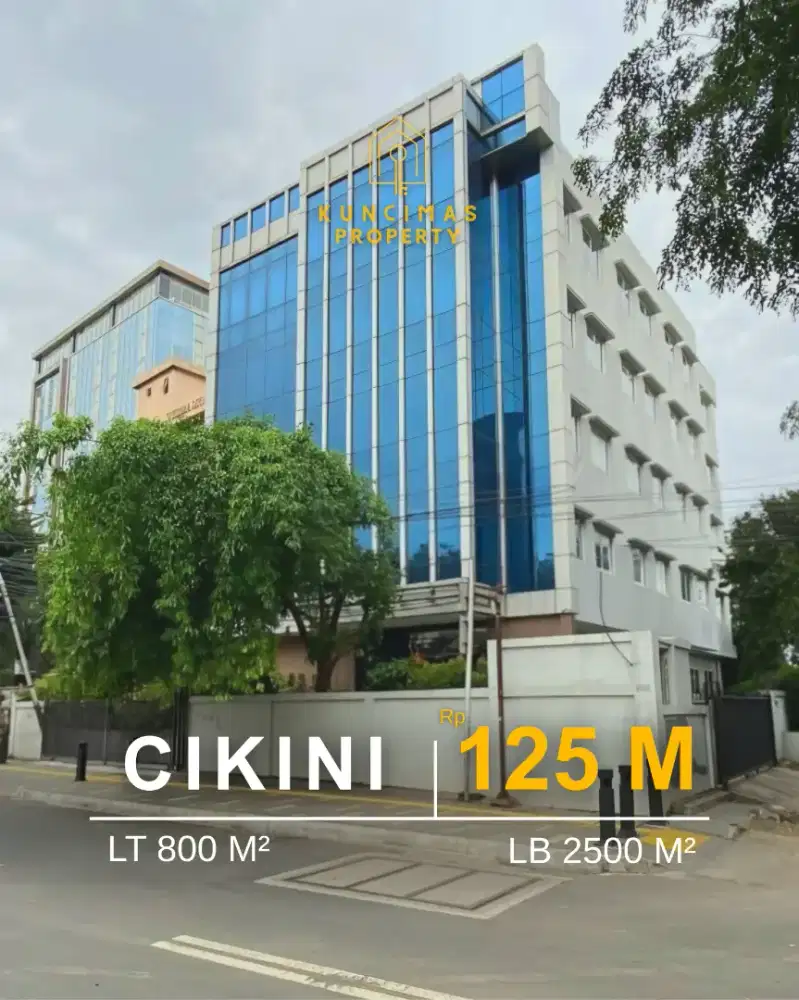 Disewakan gedung baru di Raden Saleh Jakarta Pusat