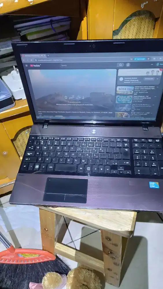 Laptop hp probook 4520s layar 15 in jarang pake