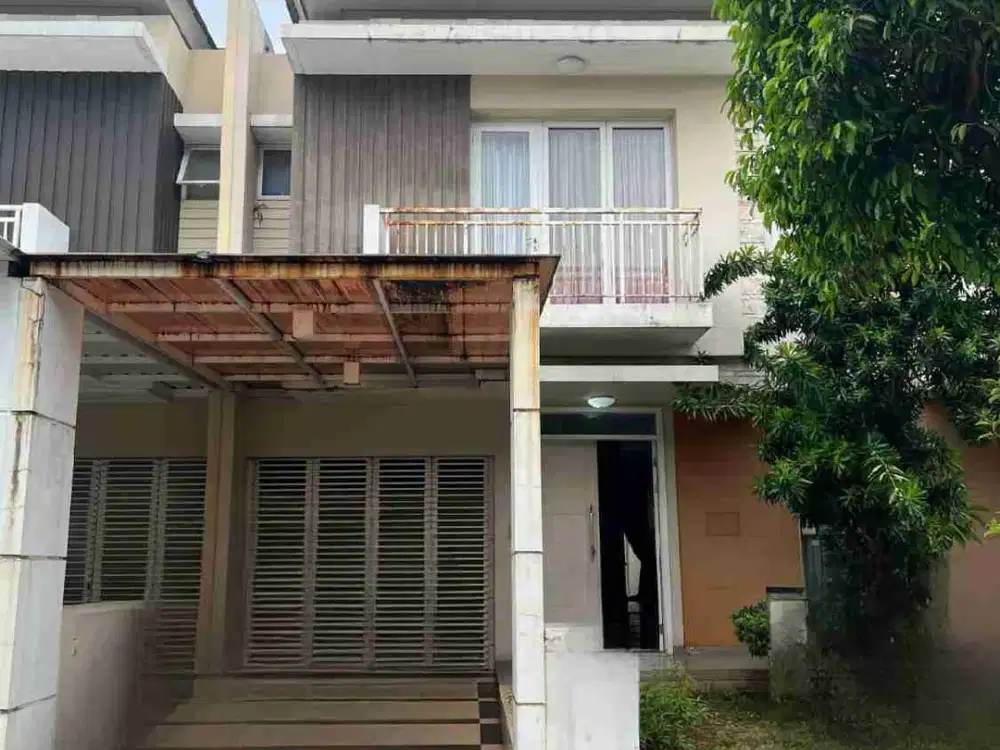 rumah 2 lantai full furnish cluster magnolia sumarecon bekasi