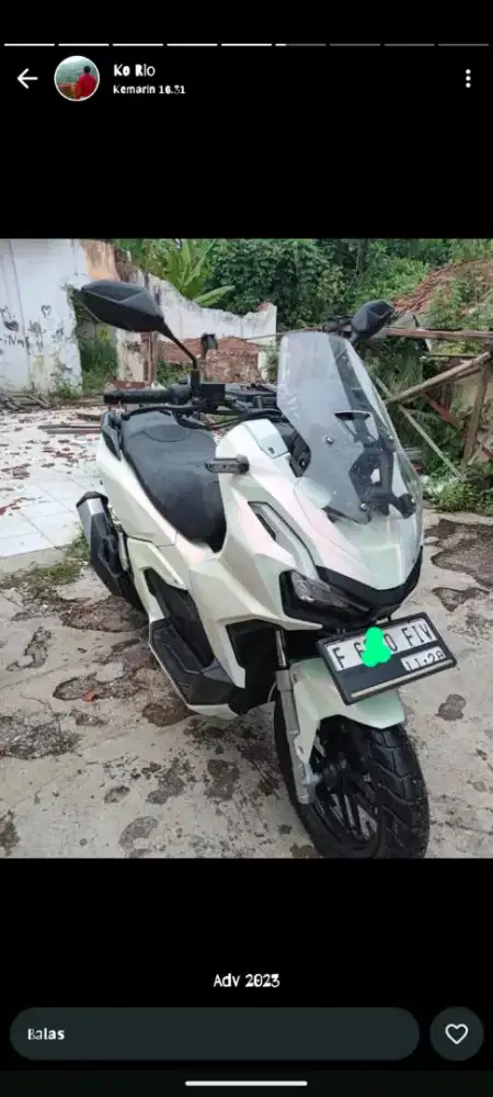 ADV 160 CBS PUTIH