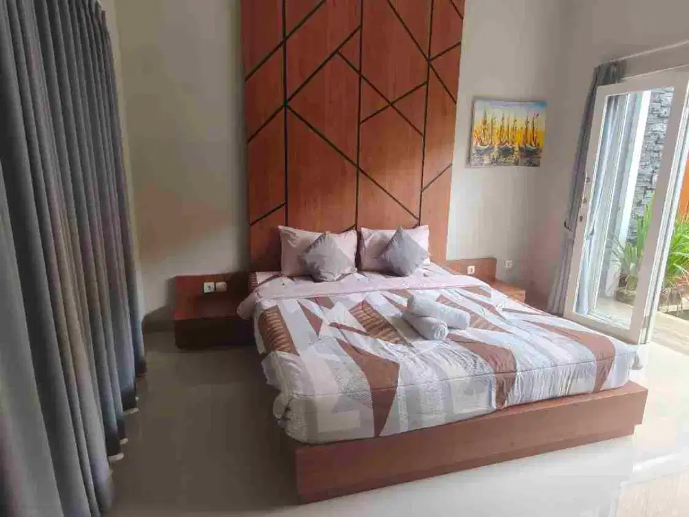 Fully Furnished villa Canggu SHM SLF on hand strategis bebas banjir