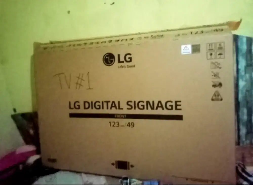 Monitor TV LED LG 49inch + setopbox
