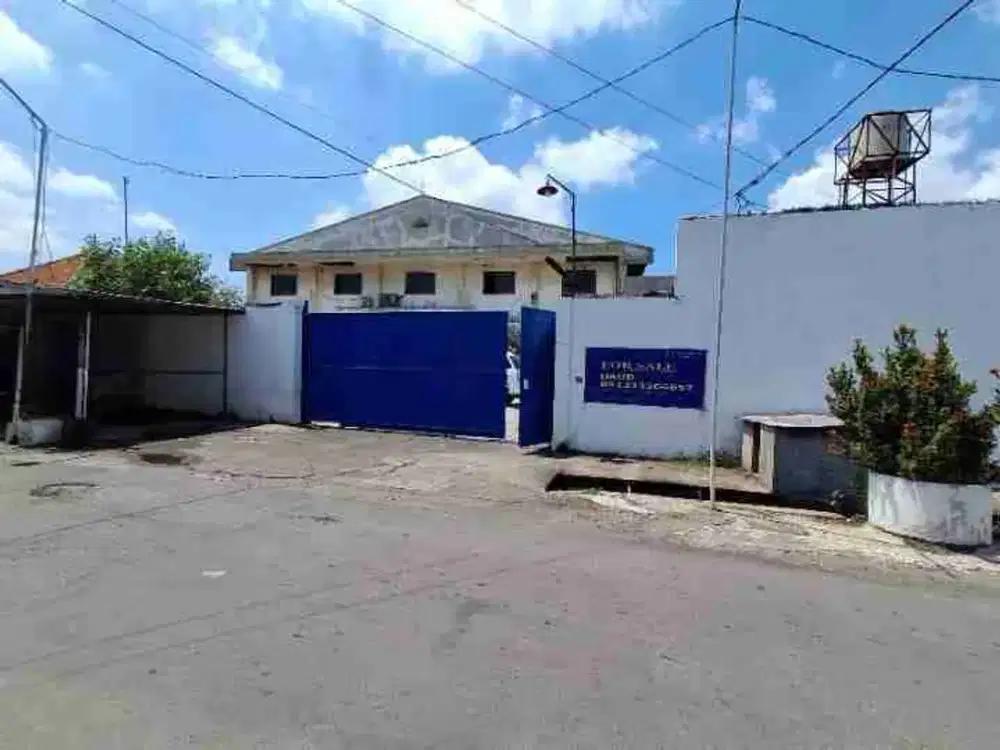Termurah 3 jtan/m2 Dijual Gudang di Trosobo, Sidoarjo