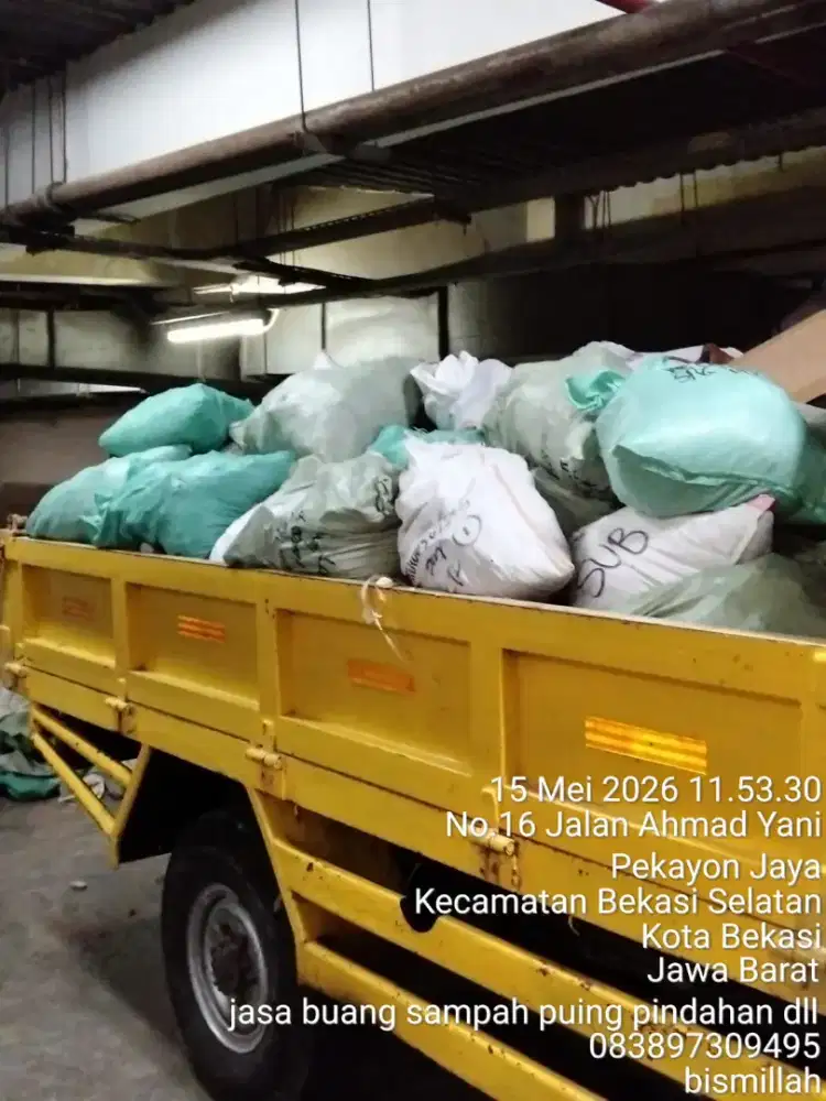 Jasa angkut puing dan buang sampah