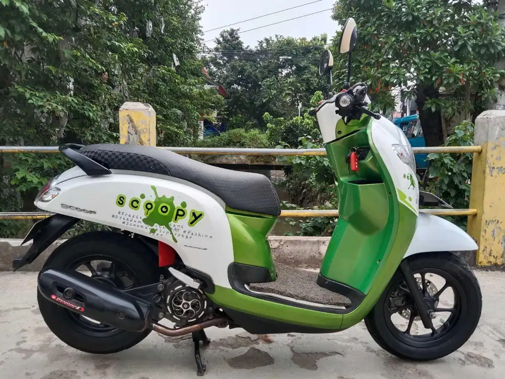 Honda Scoopy donat th 2017 pajak hidup