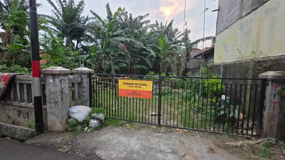 Dijual Tanah Cakep Bebas Banjir Pengasinan Rawalumbu Bekasi