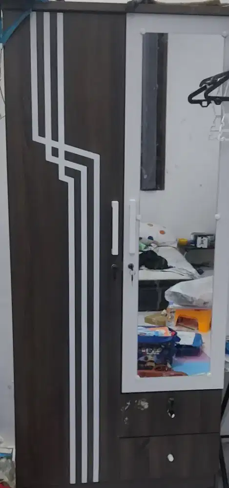 Lemari romaro 2 pintu