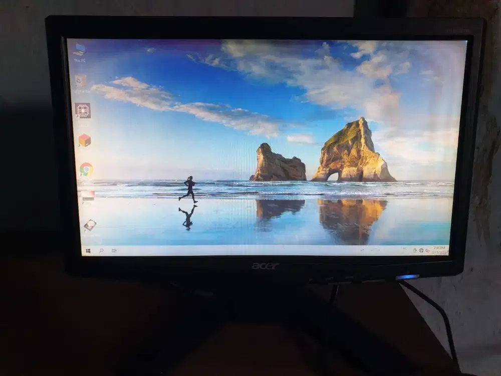 LED Monitor Acer X163WL 16 inc