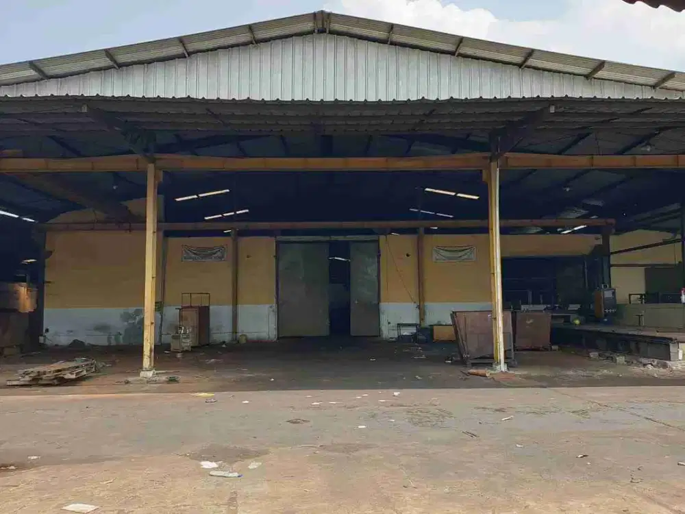 Dijual Gudang dan Tanah Komersial di Tole Iskandar Raya Depok