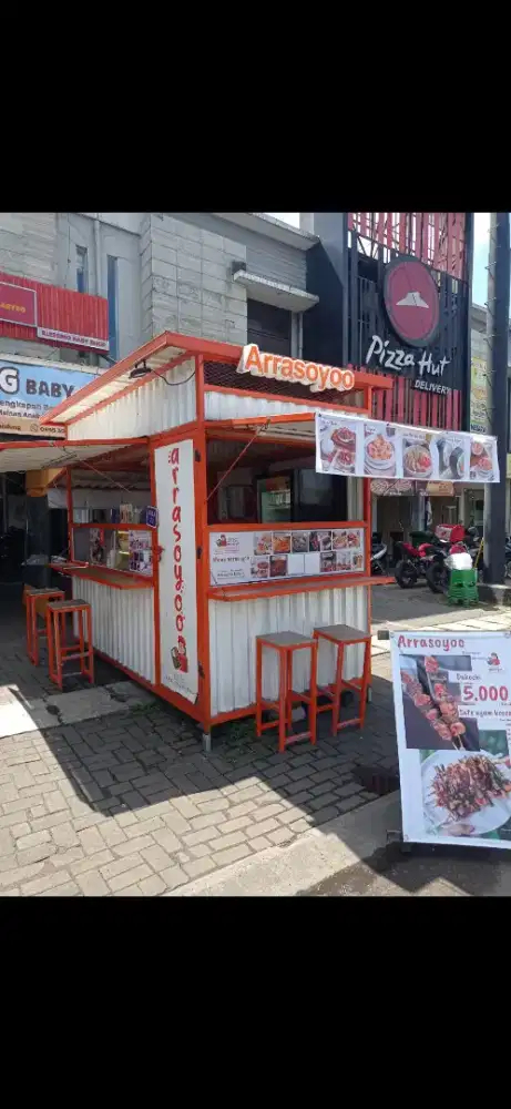 Kontainer siap jualan