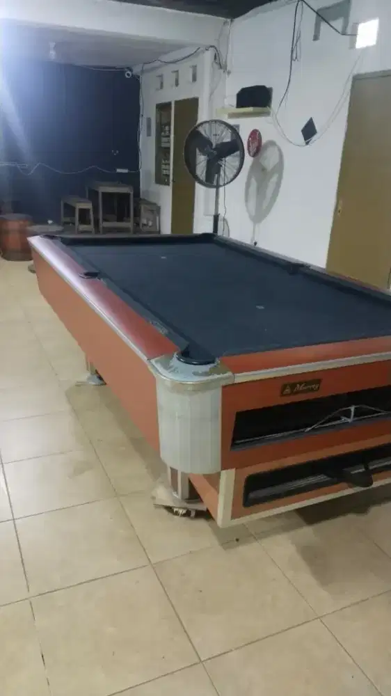 Meja billiard murrey 7 feet import dijual