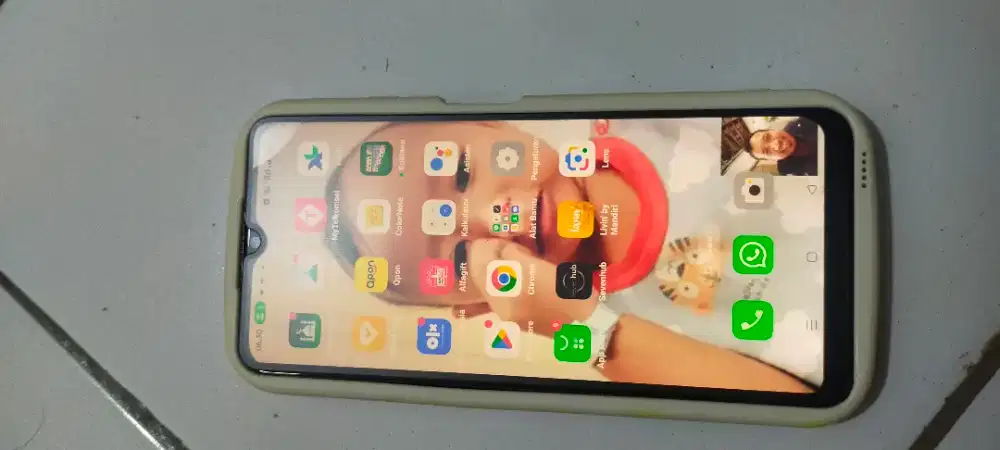 oppo a17 mulus no minus ram 4 + 4 / 64 gb