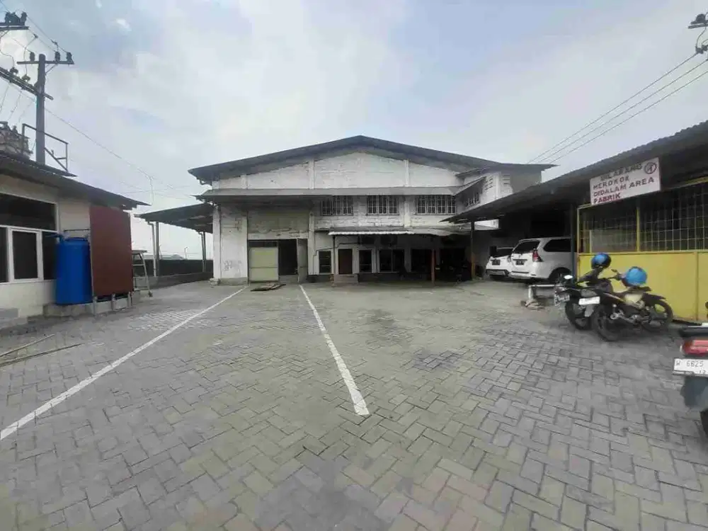 Murah Dijual Ex Pabrik Jalan Raya Wringinanom, Gresik Bawah Appraisal