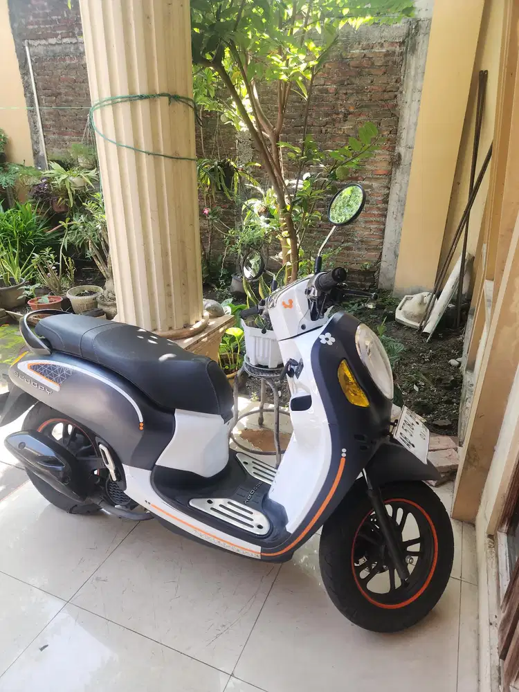 Scoopy krem biru 2023 awal gbm dp300rb