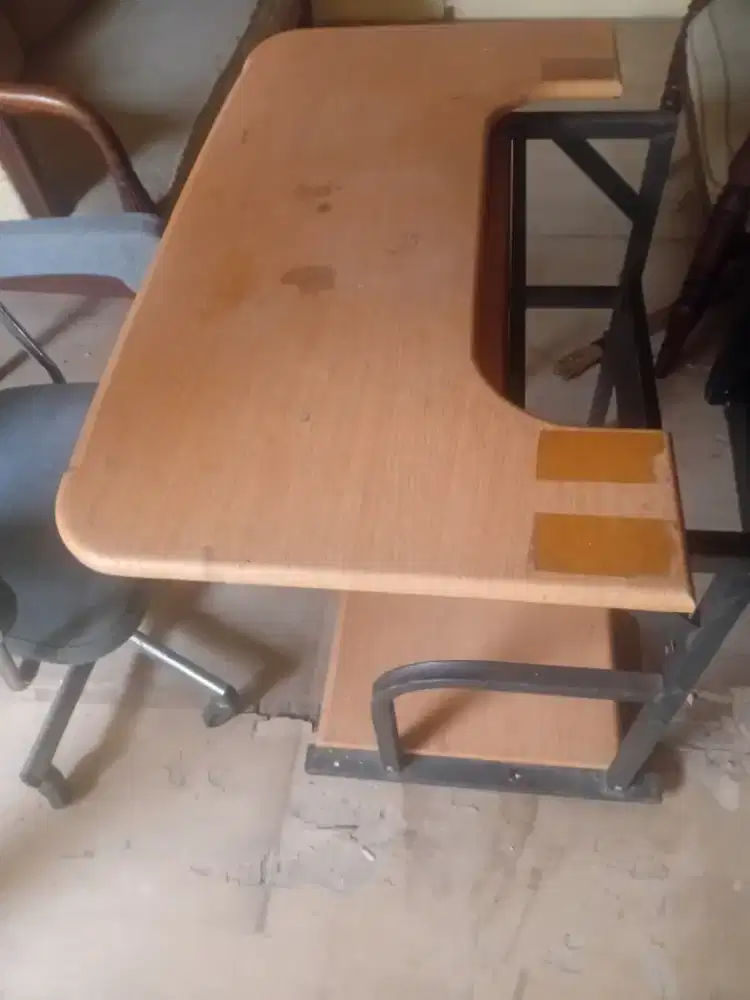 jual kursi dan meja belajar bekas