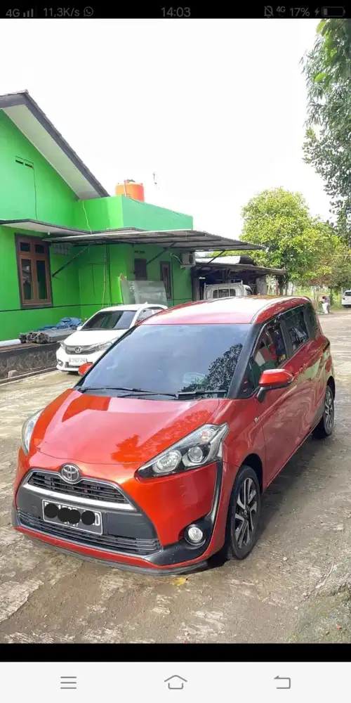 Toyota Sienta 2016 Bensin