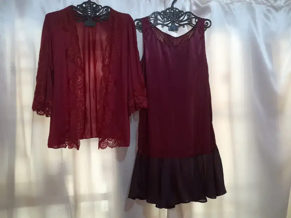 Set baju tidur satin L