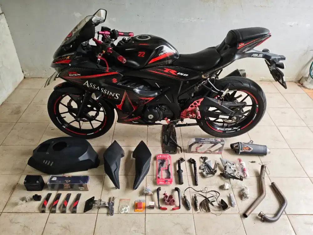 GSX R150 Black 2018