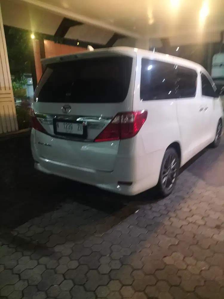 Toyota Alphard 2012 Bensin