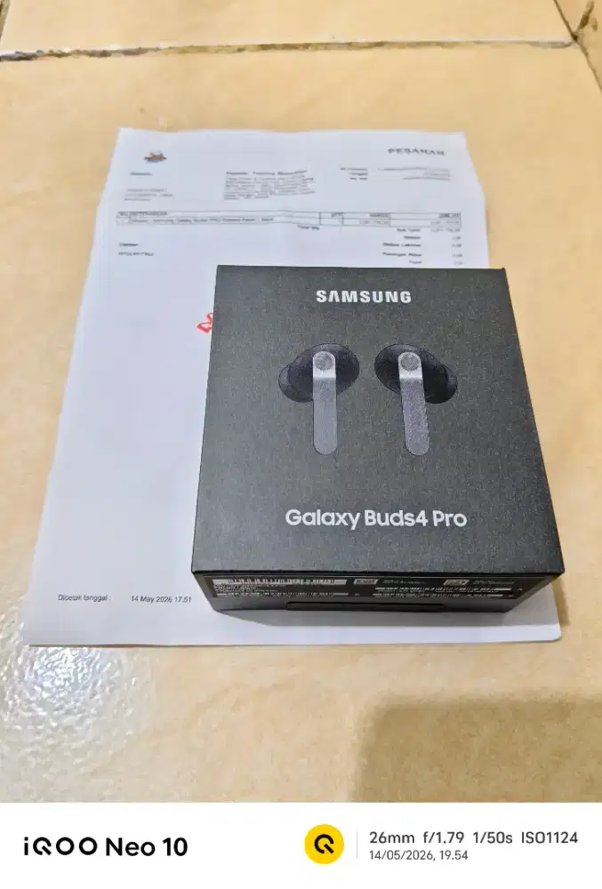 NEW BNIB | SAMSUNG GALAXY BUDS4 PRO | BLACK | SEGEL | G. RESMI 1 TAHUN
