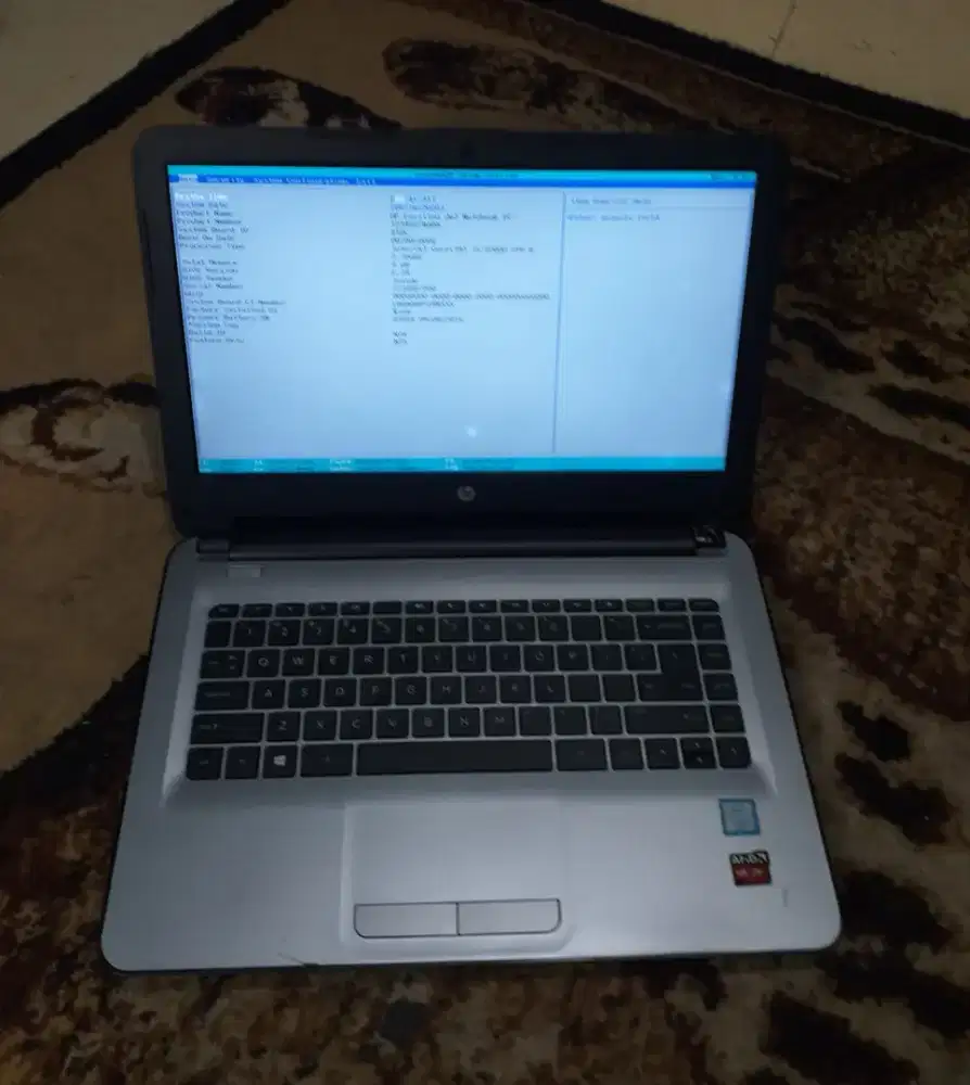 Laptop Hp i5 Gen 6