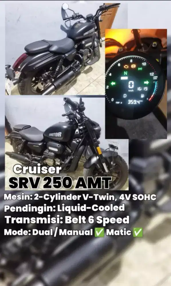 Qj motor cruiser srv 250 amt