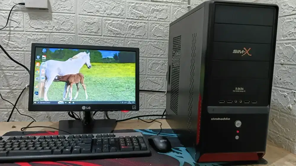 Komputer Lengkap Intel Office Browsing Siap Pakai