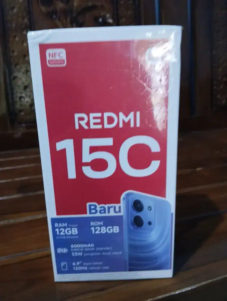Redmi 15c ram 6/128