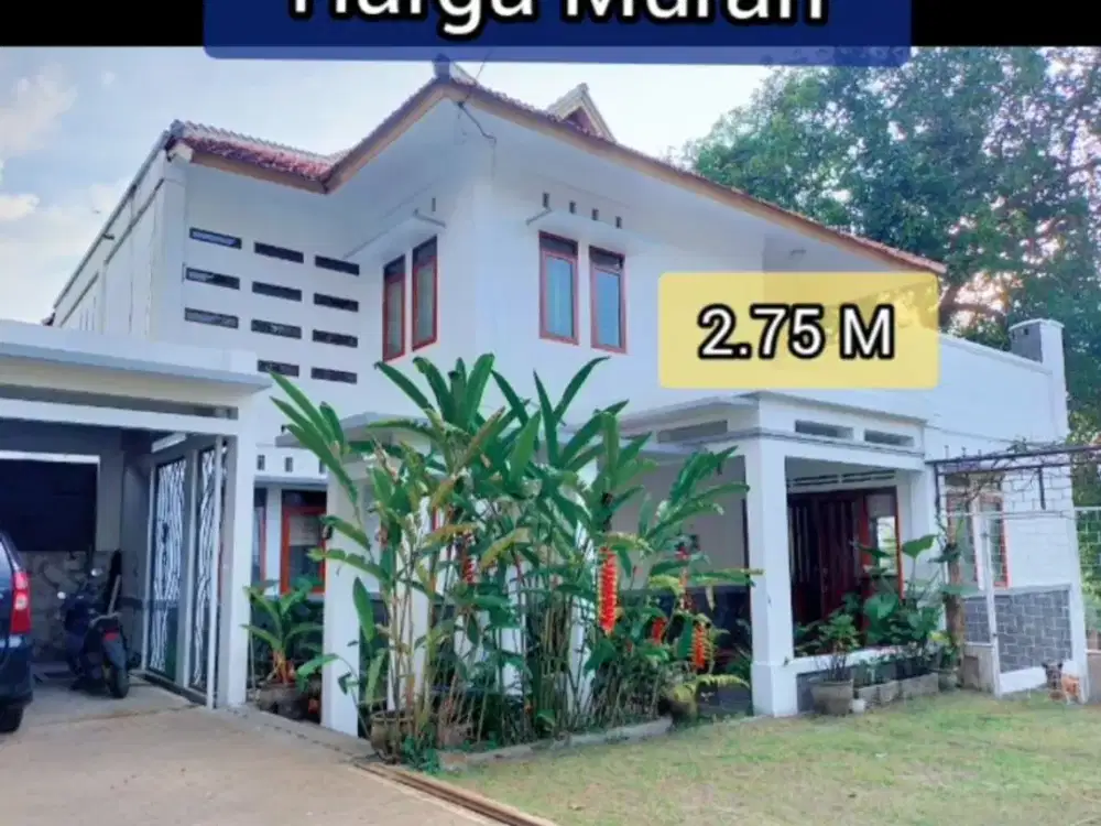 Jual CEPAT Rumah LUAS BESAR harga MURAH di bawah pasaran dekat ke Kampus Polban Sayap Gegerkalong Setiabudi Bandung Utara